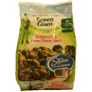 Green Giant  Broccoli & three cheese sauce 24oz