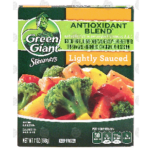 Green Giant antioxidant blend broccoli, carrots, red and yellow pep7oz