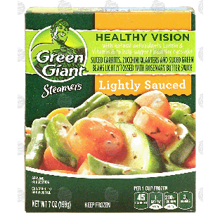 Green Giant healthy vision sliced carrots, zucchini, green beans wi7oz