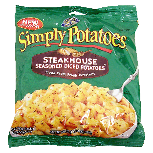 Simply Potatoes  steakhouse seasoned diced potatoes 20oz