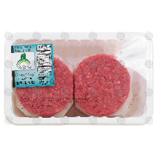 Meadowland Farms  ground beef 1/4lb. patties 40oz