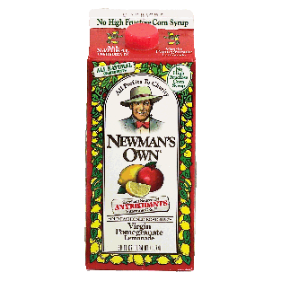 Newman's Own  virgin pomegranate lemonade, all natural ingredie59fl oz