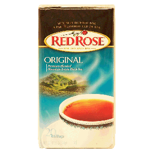 Red Rose  original black tea, 20-bags 1.55oz