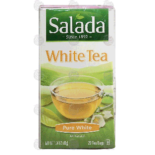 Salada Tea Bags 100% Pure White Tea  20ct