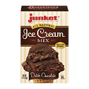 Junket  ice cream mix dutch chocolate 4oz