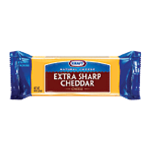 Kraft Natural Cheese extra sharp cheddar cheese  8oz