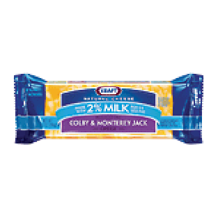 Kraft Natural Cheese reduced fat colby & monterey jack cheese made 7oz