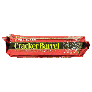 Cracker Barrel  natural extra sharp cheddar cheese block 8oz