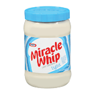 Kraft Miracle Whip light dressing 30fl oz