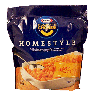 Kraft Homestyle Deluxe macaroni & cheese dinner, classic cheddar12.6oz