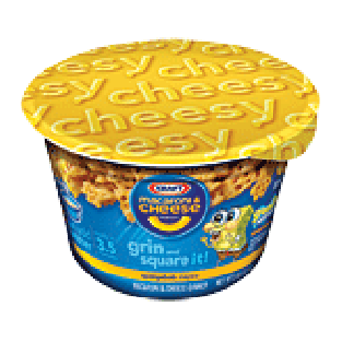 Kraft Sponge Bob Square Pants macaroni & cheese dinner 1.9oz