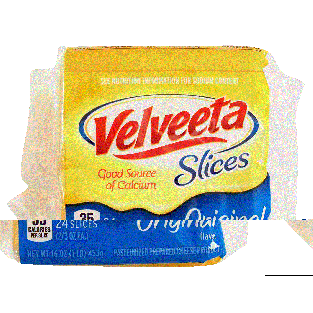 Velveeta  pasteurized prepared cheese product, original flavor, 2416oz