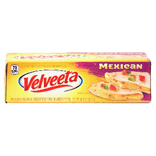 Velveeta  mexican, pasteurized prepared cheese product with jalape16oz