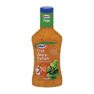 Kraft Free zesty italian fat free dressing  16fl oz