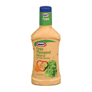 Kraft Salad Dressing Fat Free Dressing Free Thousand Island  16fl oz