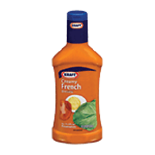 Kraft Salad Dressing Dressing Creamy French  16fl oz