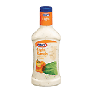 Kraft Salad Dressing Reduced Fat Dressing Light Ranch  16fl oz