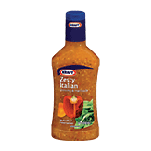 Kraft Salad Dressing Dressing & Marinade Zesty Italian 16fl oz