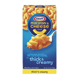 Kraft Dinners Macaroni & Cheese Dinner Premium Thick 'n Creamy  7.25oz