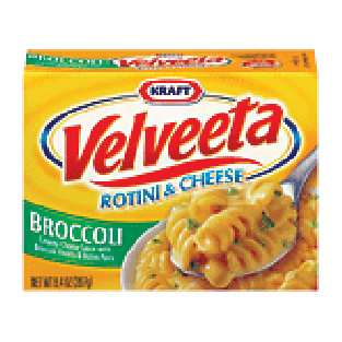 Kraft Dinners Velveeta Rotini & Cheese Broccoli  9.4oz