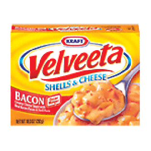 Kraft Dinners Velveeta Shells & Cheese Bacon  10.3oz
