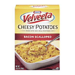 Velveeta Cheesy Potatoes bacon scalloped, made with 100% real p10.52oz