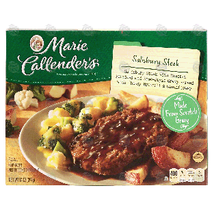 Marie Callender's  salisbury steak with roasted potatoes and home14-oz