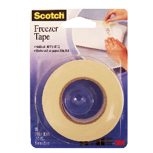 Scotch  freezer tape, holds at -40 degrees celcius, 3/4 x 1000 inch1ct