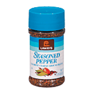 Lawry's Seasoned Pepper Colorful Coarse Ground Blend 2.25oz