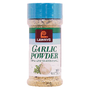Lawry's  garlic powder coarse ground with parsley 5.5oz
