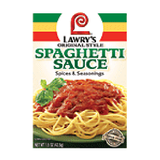Lawry's Spices & Seasonings Spaghetti Sauce 1.5oz