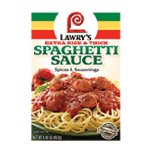 Lawry's Spices & Seasonings Spaghetti Extra Rich & Thick 1oz