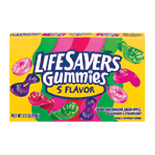 Life Savers / Gummies Candy 5 Flavor 3.5oz