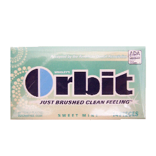 Orbit  sweet mint sugar free gum 14ct