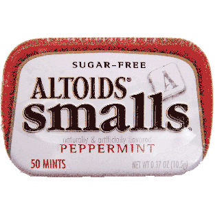 Altoids Smalls mints, peppermint, sugar-free 50ct