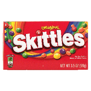 Skittles(r)  original flavors bite size candies 3.5oz
