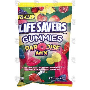 Life Savers Gummies parodise mix; candy rings  7oz