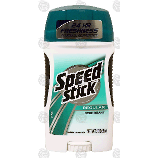 Speed Stick  regular deodorant  3oz