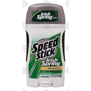 Speed Stick Irish Spring original antiperspirant deodorant  2.7oz