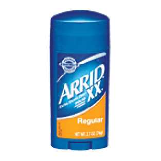 Arrid XX Anti-perspirant/deodorant Regular Maximum Strength Solid2.7oz