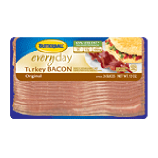 Butterball every day original turkey bacon, 22-slices 12oz