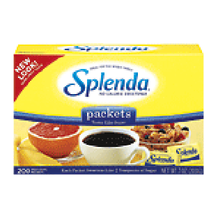 Splenda  200 individual packets no calorie sweetener 7oz