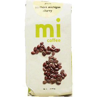 mi coffee northern michigan cherry medium roast ground coffee 12oz