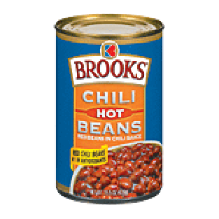 Brooks Chili Beans Hot In Chili Sauce 15.5oz