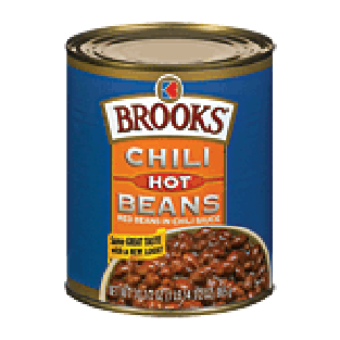 Brooks Chili Hot Beans In Chili Sauce 30.5oz