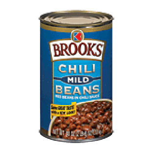 Brooks  mild chili beans in chili sauce 40oz