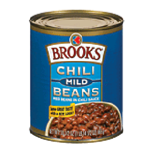 Brooks  mild chili beans 30.5oz