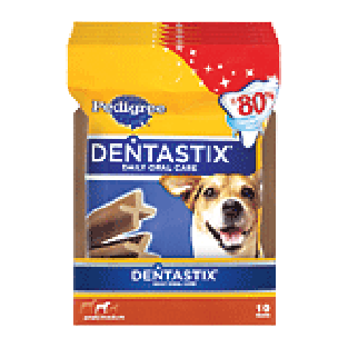 Pedigree Denta Stix daily oral care for small/medium dogs, 10-co5.57oz
