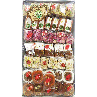 Al Adel Establishment Eibo & Sons  mixed turkish delight & nougat2.7lb