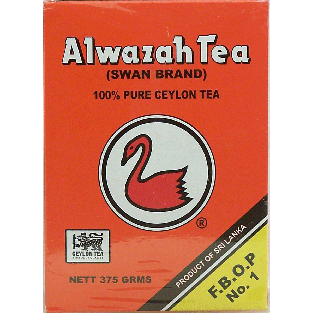 Alwazah Swan Brand pure ceylon tea, 100% pure, F.B.O.P. No. 1  400g